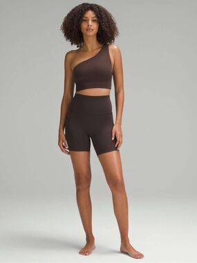 lululemon athletica One-Shoulder Crop Sports Bra